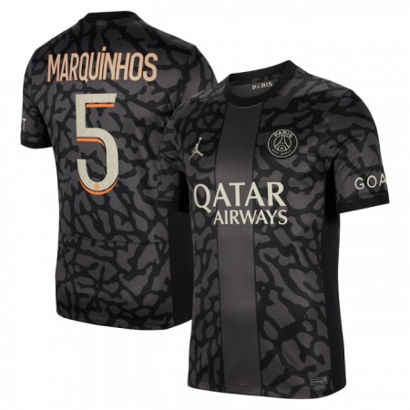 Goedkope Paris Saint Germain Marquinhos 5 Third Shirt 2023-24 Goedkope Paris Saint Germain Marquinhos 5 Third Shirt 2023-24